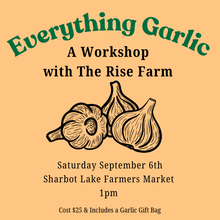 Load image into Gallery viewer, Everything GARLIC Workshop